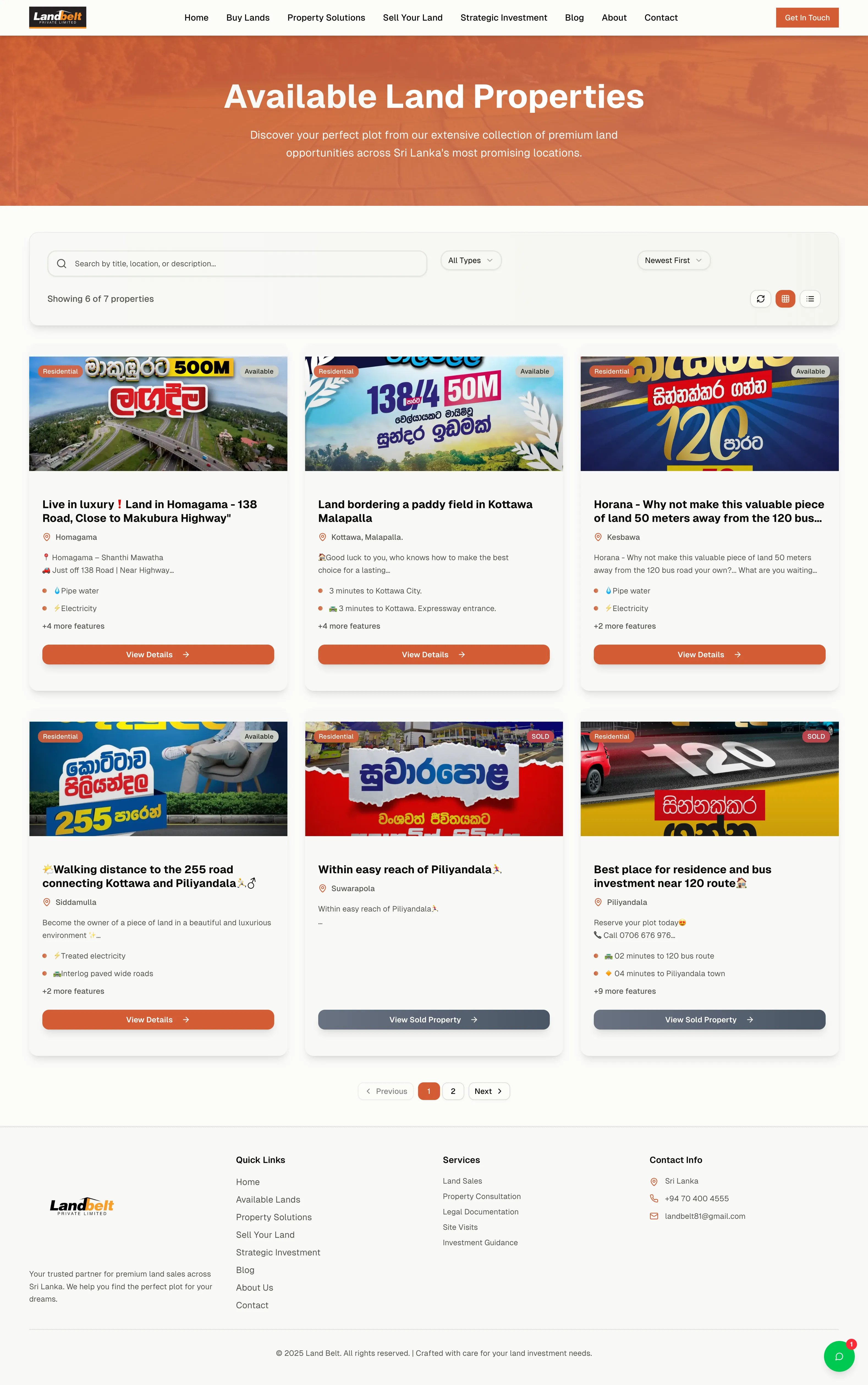 Available Lands